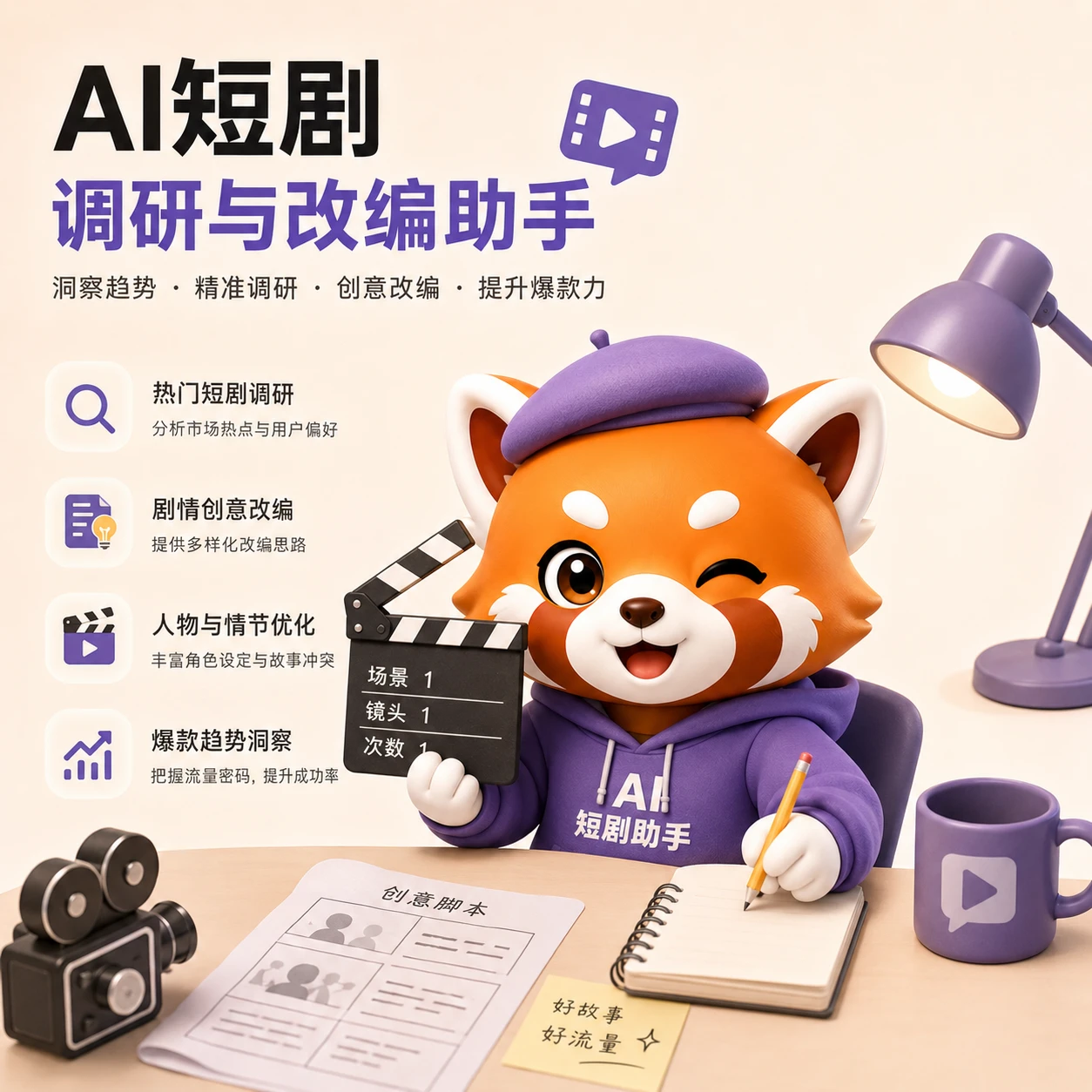 AI 短剧调研与改编助手 的封面