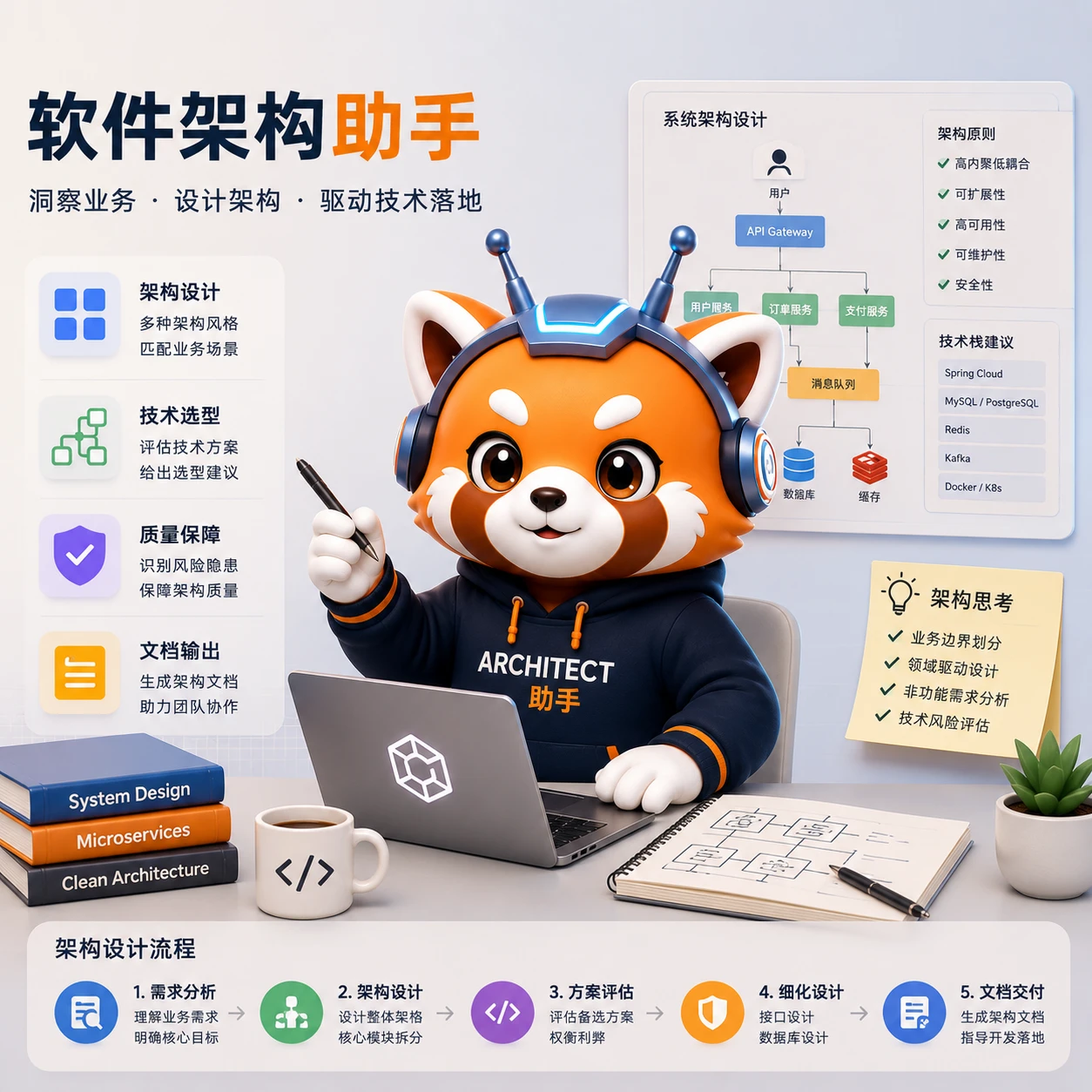 软件架构助手 的封面